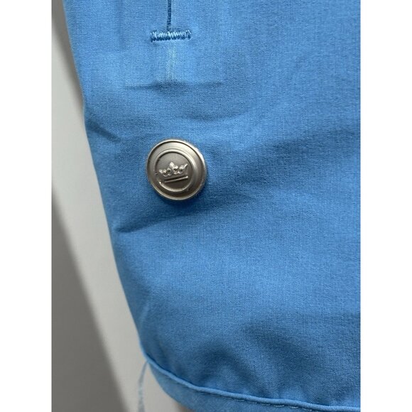 Peter Millar Crown Crafted Men’s XXL Flex Adapt ½ Zip Pullover Golf Vest Blue - Picture 5 of 15